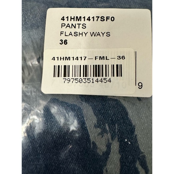 NWT Blank Nyc Wooster Slim Fit Denim Flashy Ways Jeans Blue Men's Size 36x32 - Picture 8 of 8